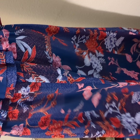 Sofia vegara midi ruffle dress size L - Picture 8 of 15